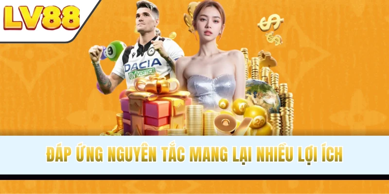 Đáp ứng nguyên tắc mang lại nhiều lợi ích